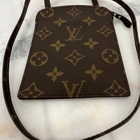 Louis Vuitton 1988 Monogram Pochette Secret M45484 – Vintage Collector’s Piece - Picture 8 of 9